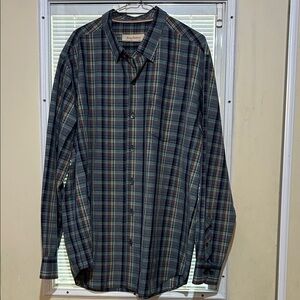 NWOT Tommy Bahama Multicolor Plaid Button-Down Shirt